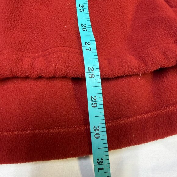 The North Face Full-Zip Fleece Jacket Men’s XL Red/Gray Soft Warm EUC - Picture 10 of 10